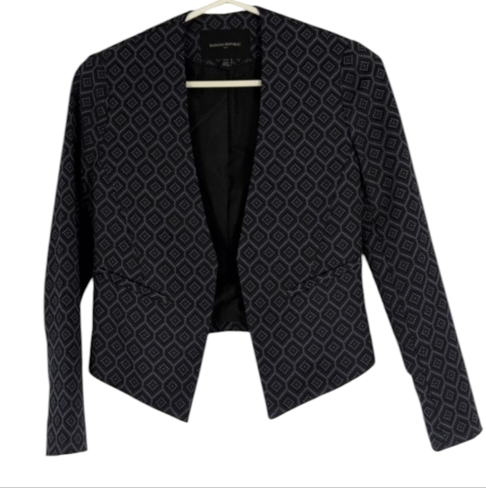 Like new Banana Republic blazer jacket size 00P .